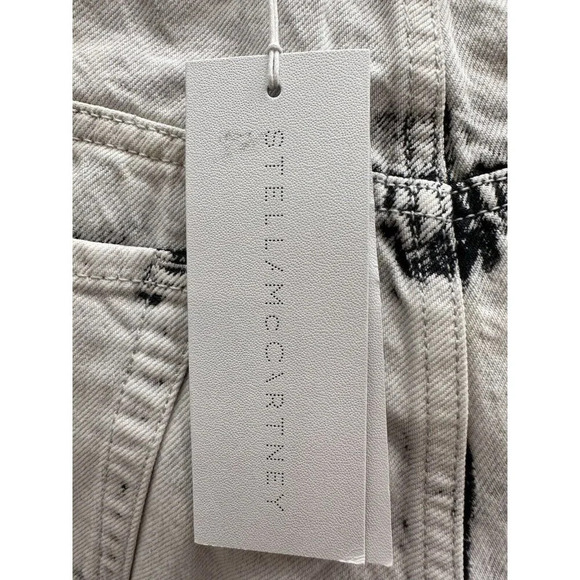 Stella McCartney Womens Jeans Size 33 Galaxy Wash New $490 Designer Pants - Picture 8 of 14